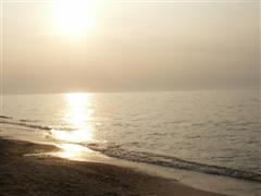 Sonnenuntergang ber der Ostsee